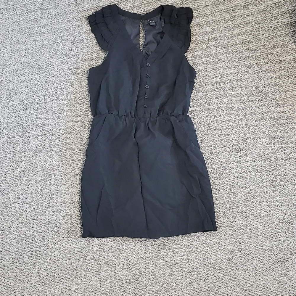 forever 21 black dress
